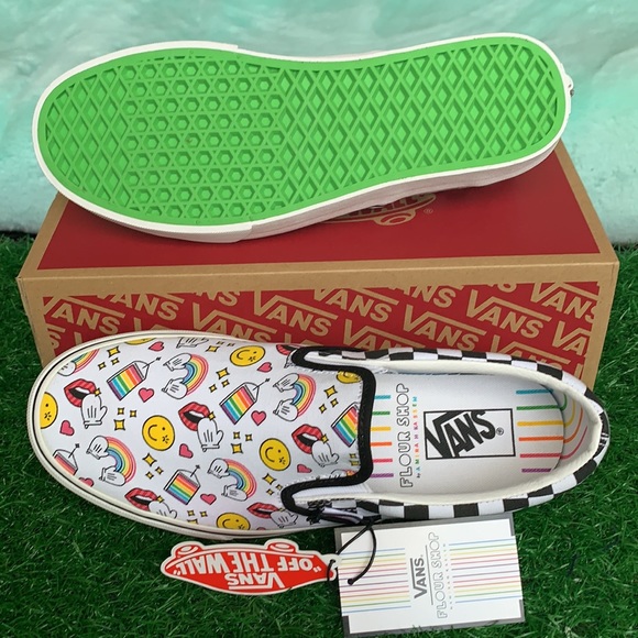 VANS CLASSIC SLIP ON FLOUR SHOP Iconschckrbrd men’ - Picture 3 of 16